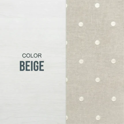 Sahara-Linen-Dots-Beige-Intro | Curtain Avenue