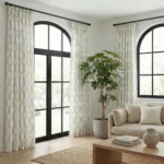 Sara-Classic-Lattice-Coral-Curtains | Curtain Avenue