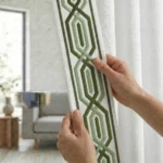 VIP Sage Green - Close up | | Curtain Avenue