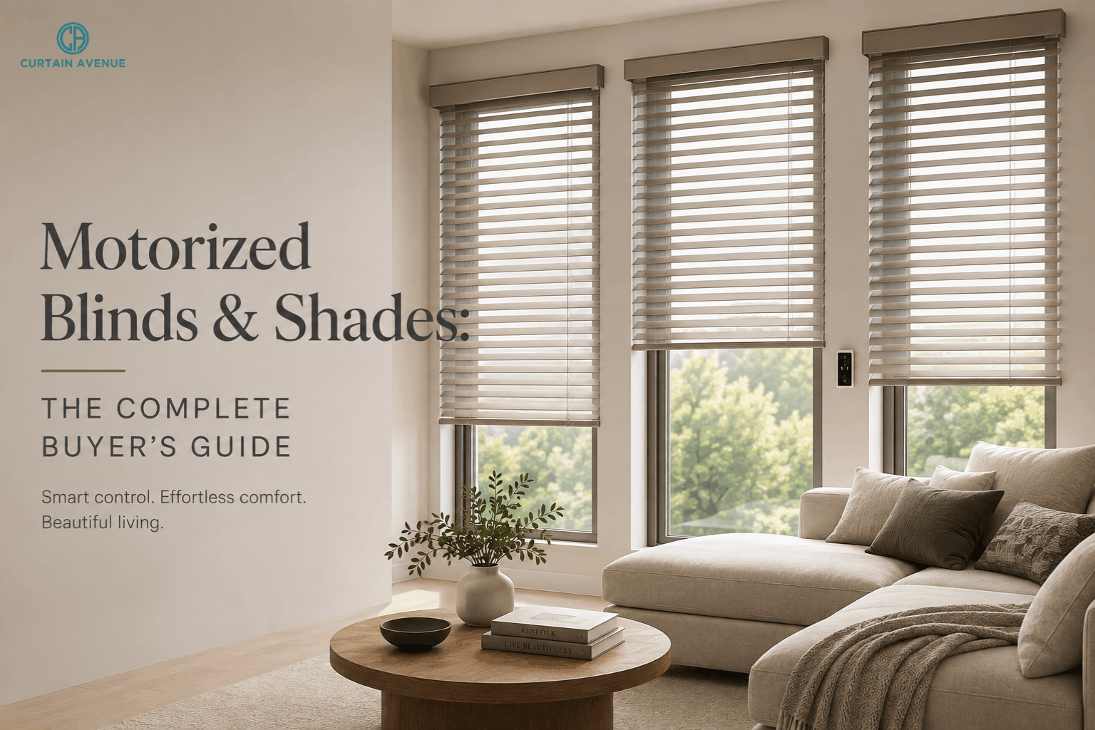 Motorized Blinds & Shades curtain avenue | | Curtain Avenue