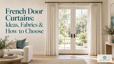 french-door-curtains-ideas-fabrics-how-to-choose | | Curtain Avenue