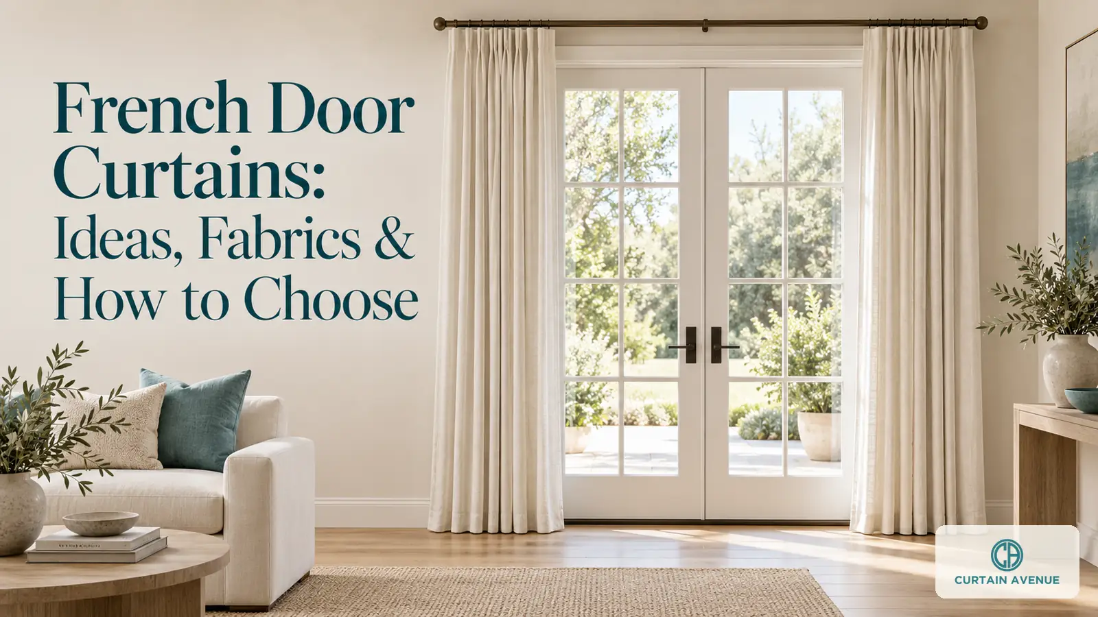french-door-curtains-ideas-fabrics-how-to-choose | | Curtain Avenue