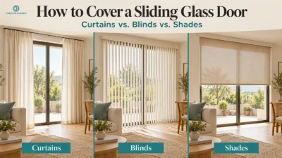 how-to-cover-sliding-glass-door-curtains-vs-blinds-vs-shades | | Curtain Avenue