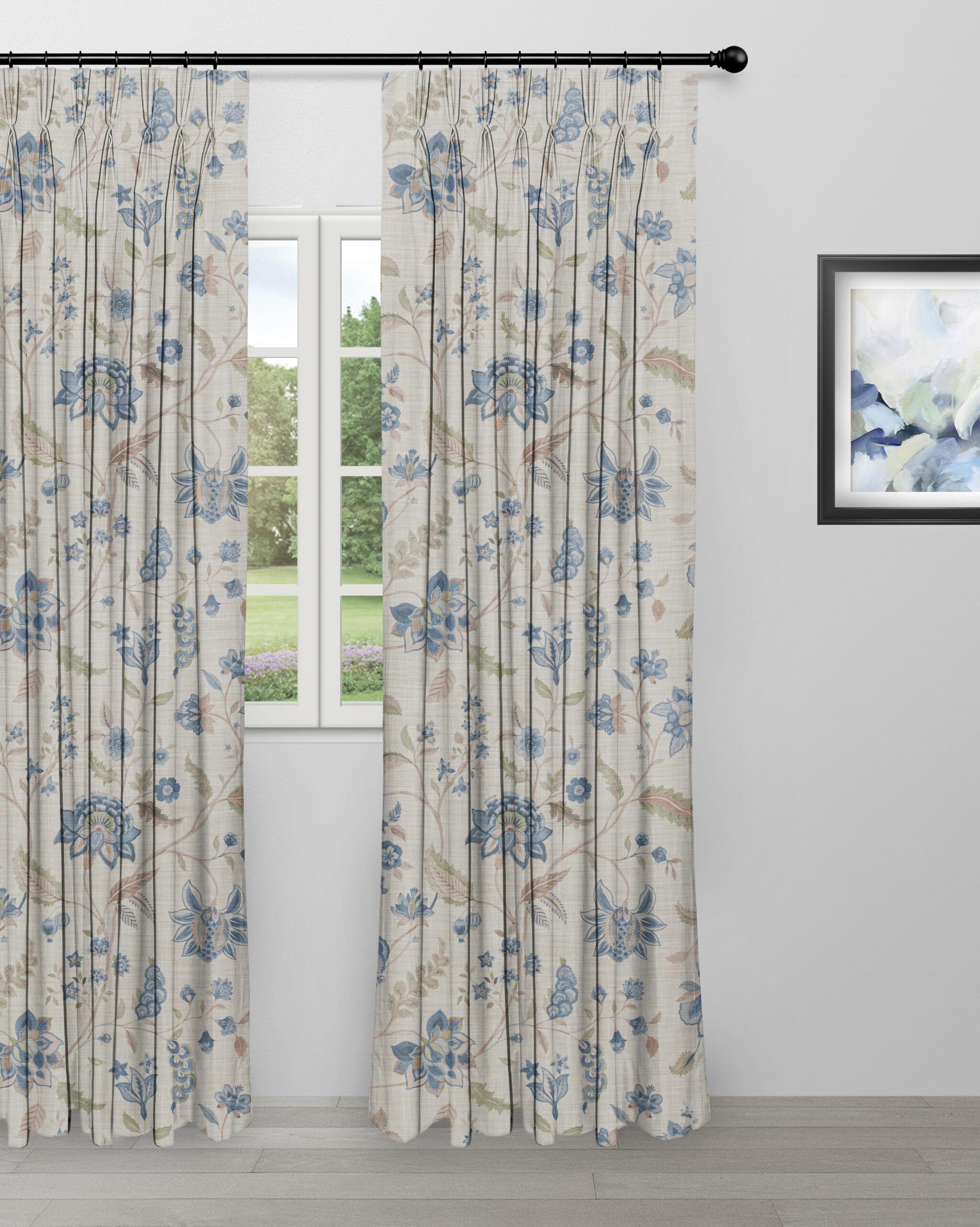 Blooming Spring - My Blue Custom Curtains - Image 1