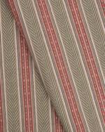 Boardwalk Stripe - Rusty Clay Fabric Swatch - Image 3