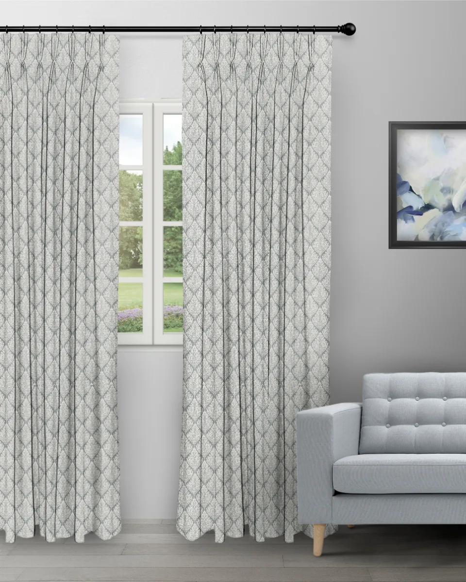 Curtains | Cotton Husk Mallard - Curtain (Webp) | Curtain Avenue
