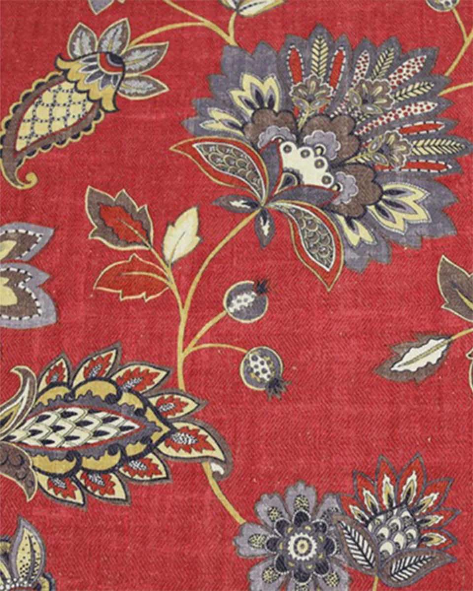 Ripple Fold Drapes | Spring Flower Apple - Regular (Webp) | Curtain Avenue