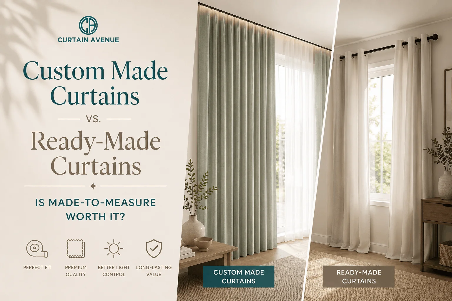 Custom Made Curtains vs. Ready-Made Curtains (1) | | Curtain Avenue